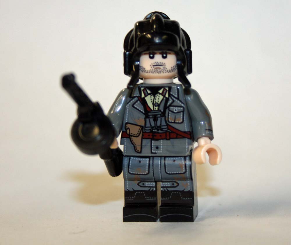 Russian Army Tank Driver WW2 minifigure movie building toy figure