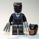 Black Panther  purple suit Wakanda Forever  movie Marvel Custom minifigure building toy figure