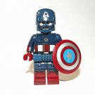 Captain America blue belt  version Marvel minifigure movie building toy figure!