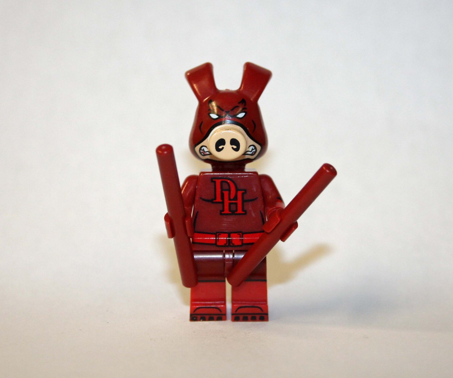 Daredevil-Ham Spider-Ham minifigure Peter Porker Marvel comic building toy figure