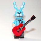Bunny Blue ive Nights at Freddy's Custom minifigure video game building toy figure