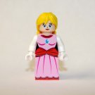Princess Peach  Mario Nintendo Game Custom minifigure movie building toy figure!