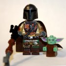Mandalorian season 1 oufit with baby Yoda  Star Wars  minifigure movie building toy figure