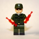 Captain America Steve Rogers Army uniform  Marvel minifigure movie building toy figure!