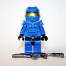 Halo Spartan Blue video Game minifigure movie building toy figure