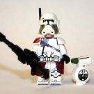 Clone Commander Bacara Clone Wars Star Wars  minifigure movie building toy figure