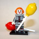It Clown Pennywise Orange Hair Custom minifigure Stephen King horror movie building toy figure