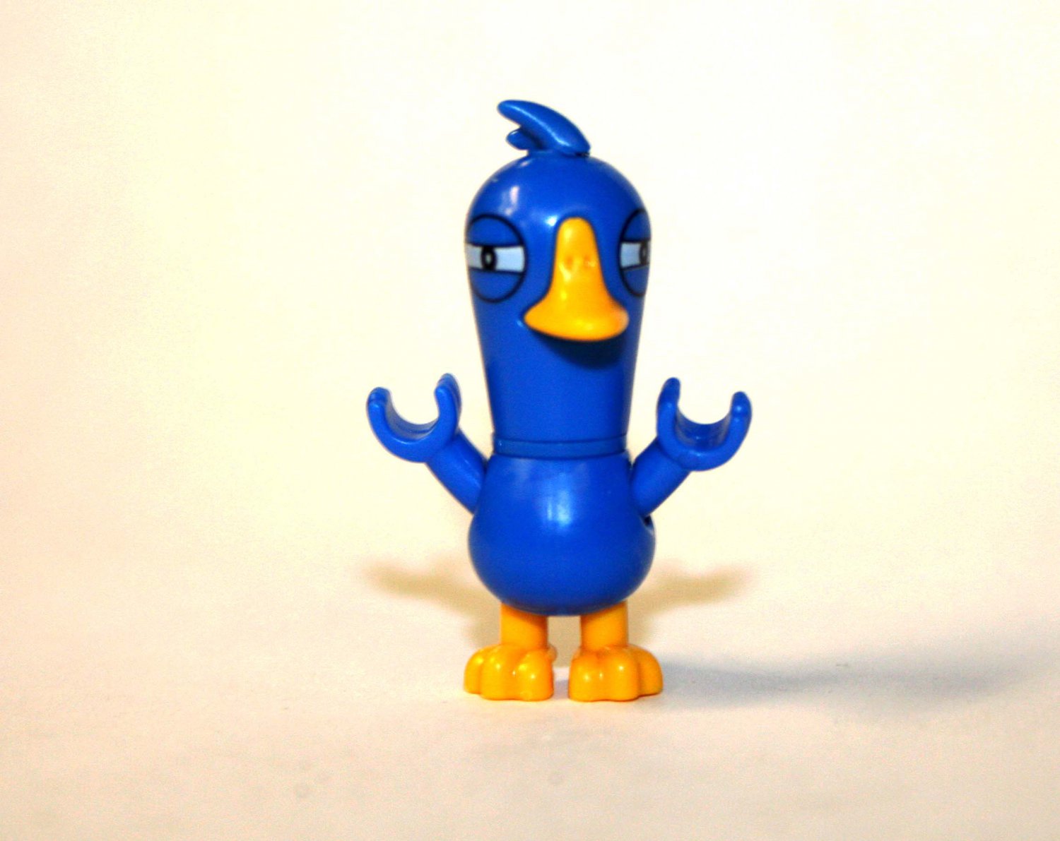 Goose Goose Duck  blue Custom minifigure video game building toy figure
