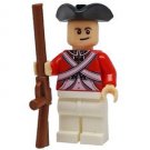 British soldier Custom minifigure movie Revolutionary soldier building toy figure