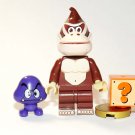 Donkey Kong  minifigure The Super Mario Bros. Movie building toy figure
