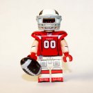Arizona Cardinals Football Custom minifigure movie building toy figure