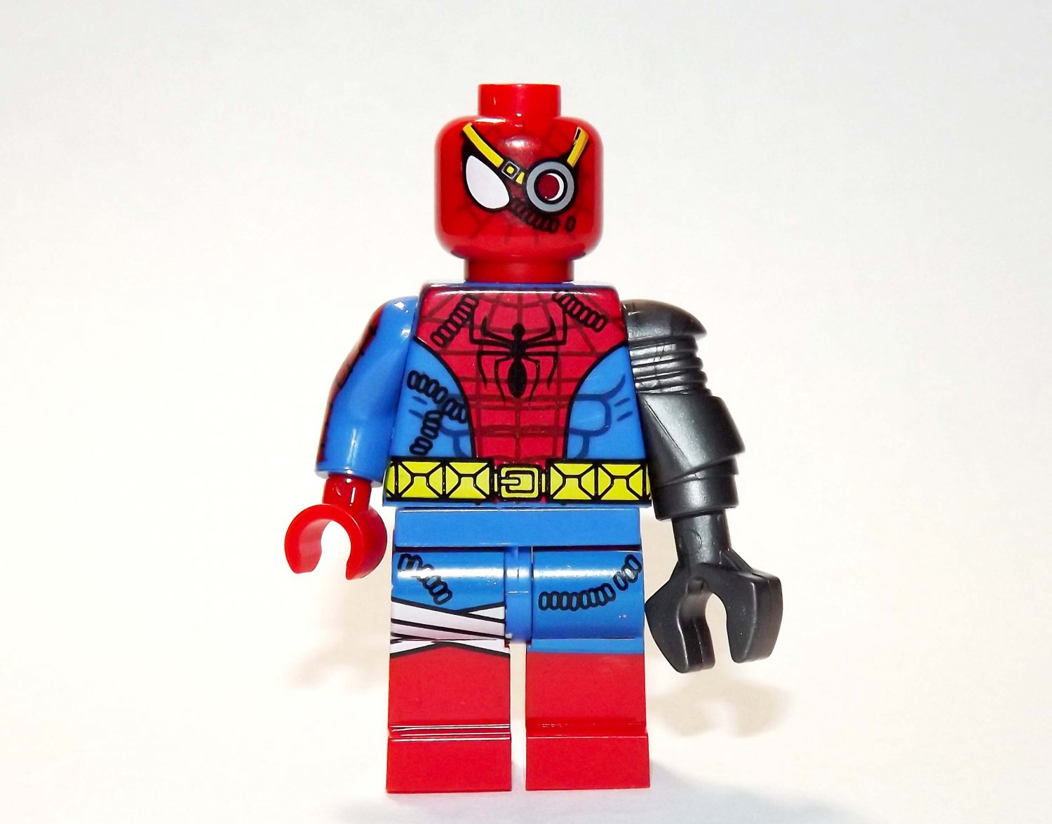 Cyborg Spider-Man Across  the  Spider-verse minifigure movie building toy figure