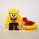 SpongeBob SquarePants Custom minifigure movie building Cartoon TV Show toy figure