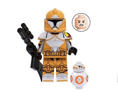 Bomb Squad Clone trooper Wars Star Wars minifigure movie building toy figure