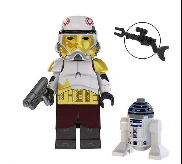 Captain Enoch Clone commander Wars Star Wars minifigure movie building toy figure