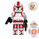 Captain Stone Clone commander Wars Star Wars minifigure movie building toy figure