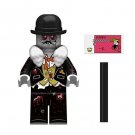 Zombie Businessman minifigure horror movie building halloween toy figure