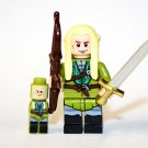 Legolas LOTR  minifigure movie Lord of the Rings Hobbit building toy figure