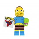 Comic Book Man Simpson Cartoon Custom minifigure movie building! toy figure