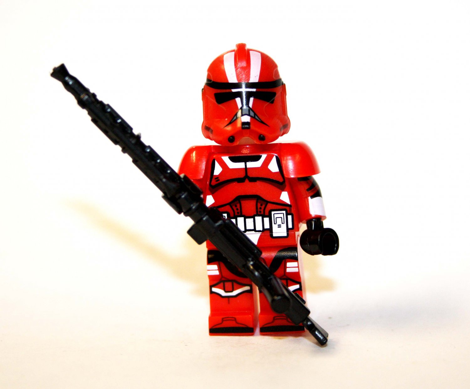 Axe Red Mist Squad Clone Trooper Star Wars minifigure movie building toy figure