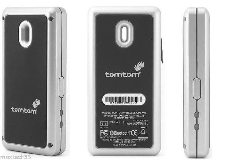 TomTom MKII Bluetooth Wireless GPS Receiver Read Description For