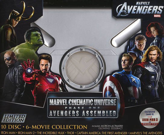 Marvel Cinematic Universe Phase One Avengers Assembled US ver. Blu-ray ...