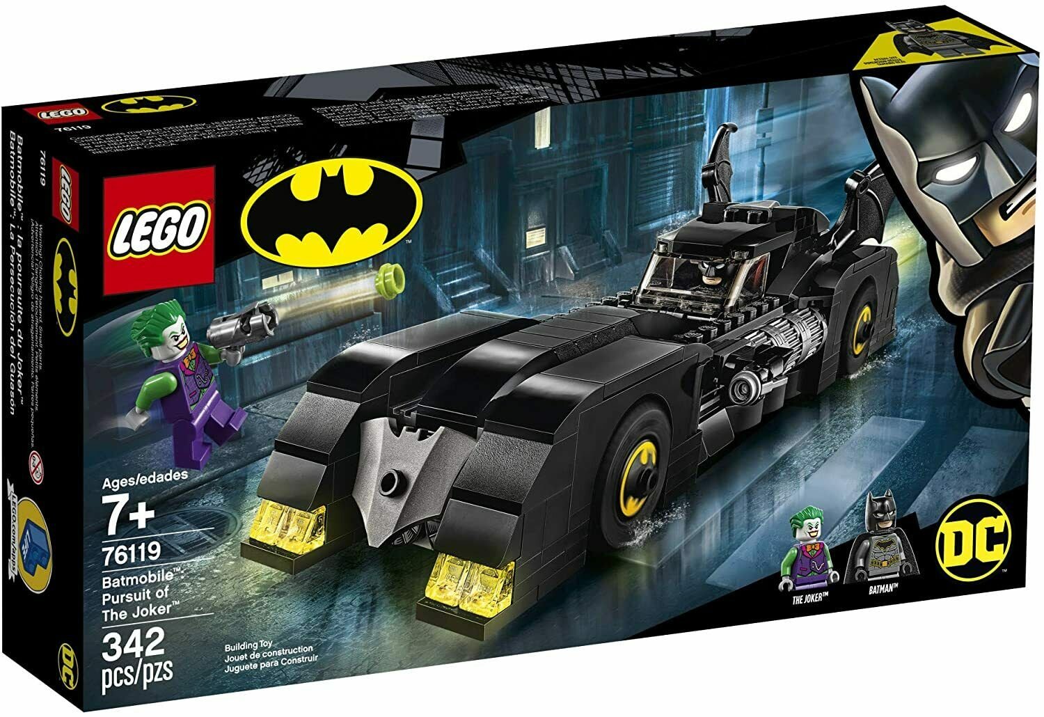 Lego DC Superheroes 76119 Batman Batmobile Pursuit of The Joker Building Set New