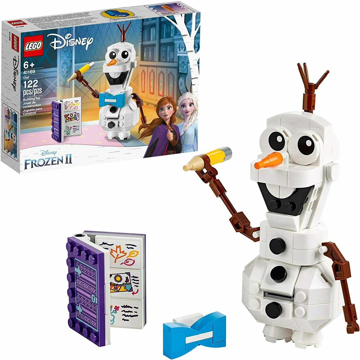 LEGO Disney Frozen II Olaf the Snowman 41169 (122 Pieces) Free Shipping New