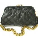 Fashion Quilted Kissback Handbag