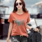 White Loose Women Large Size Cotton T-shirt Fashion Ladies Casual Blouse Tops Shirt Size M