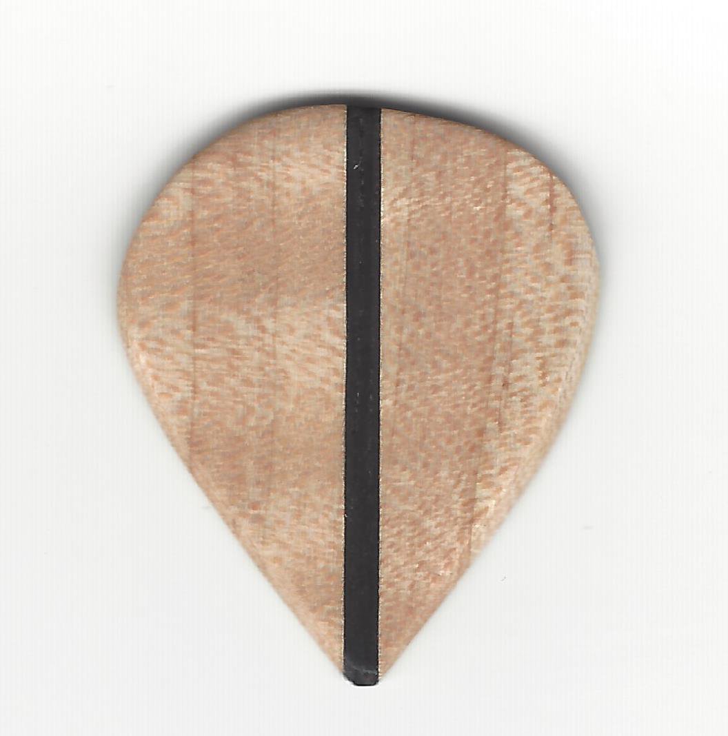Wicked Earth Maple & Ebony Wood Guitar Pick