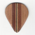 Wicked Earth Cherry,Mahogany,Birch & Rosewood Wood Guitar Pick
