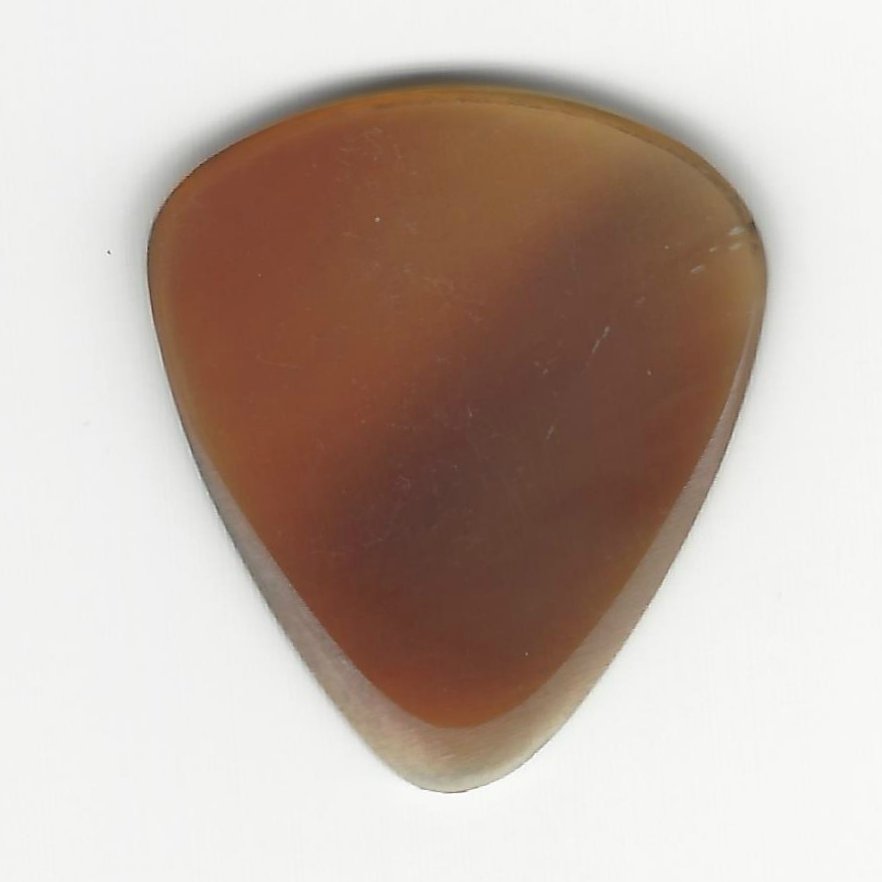 Timber Tones Bone Tones Clear Horn Guitar Pick