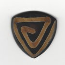Wicked Earth Tribal Tri Horn w/ Thumb impression Guitar Pick