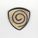 Wicked Earth Artisan Tribal Horn w/ Thumb Impression Guitar Pick