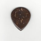 Wicked Earth Coconut w/ Thumb & Finger Impression Guitar Pick