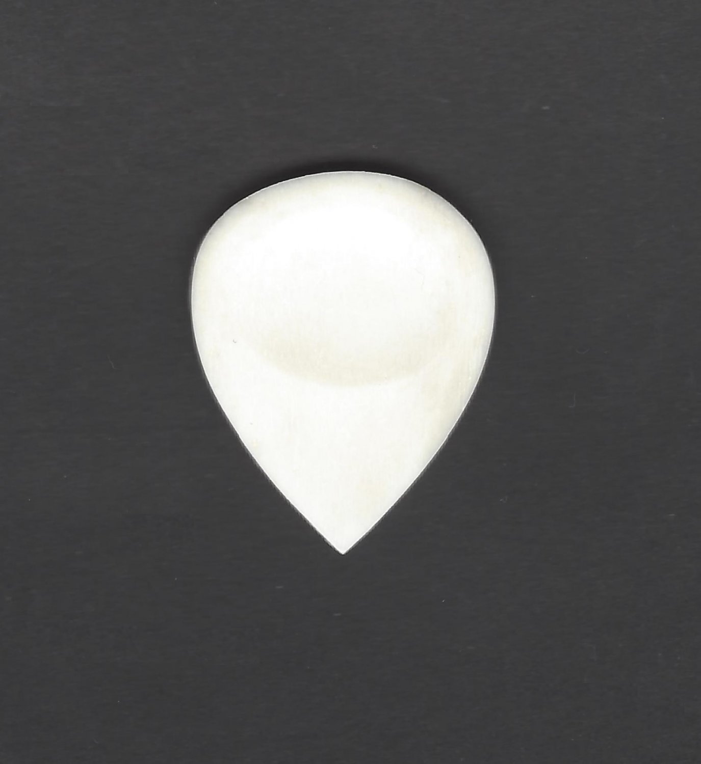 Wicked Earth Extra Width Camel Bone w/ Thumb & Finger Impression Guitar Pick