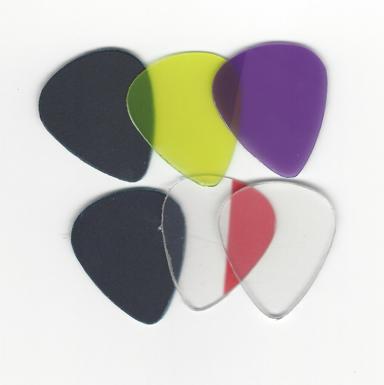 Wicked Earth Recycled Misc Plastic Guitar Picks 3279