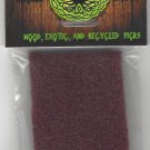 Wicked Earth Guitar Pick Sanding Pad Maroon
