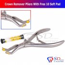 SD0010 Professional Orthodontics Crown Remover Pliers With Free 10 Soft Pads CE Smile