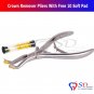 SD0010 Professional Orthodontics Crown Remover Pliers With Free 10 Soft Pads CE Smile