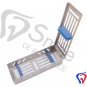 SD0044 Sterilization Cassette Rack Tray Hold 5 Dental Instruments Autoclave Detachable