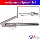SD0085 Dental Syringe For Intraligamental Intraligament Syringe 1.8ML Angled Smile New