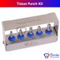 SD0328 Dental Implant Tissue Punch Kit of 5 Pieces Surgical Tools Kit Smile Dentale UK