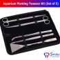 SD0313 Pro Deluxe Aquarium Tools Kit Tank Aquatic Plant Fish 5 PCS Kit Smile Dentale CE