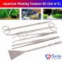 SD0313 Pro Deluxe Aquarium Tools Kit Tank Aquatic Plant Fish 5 PCS Kit Smile Dentale CE