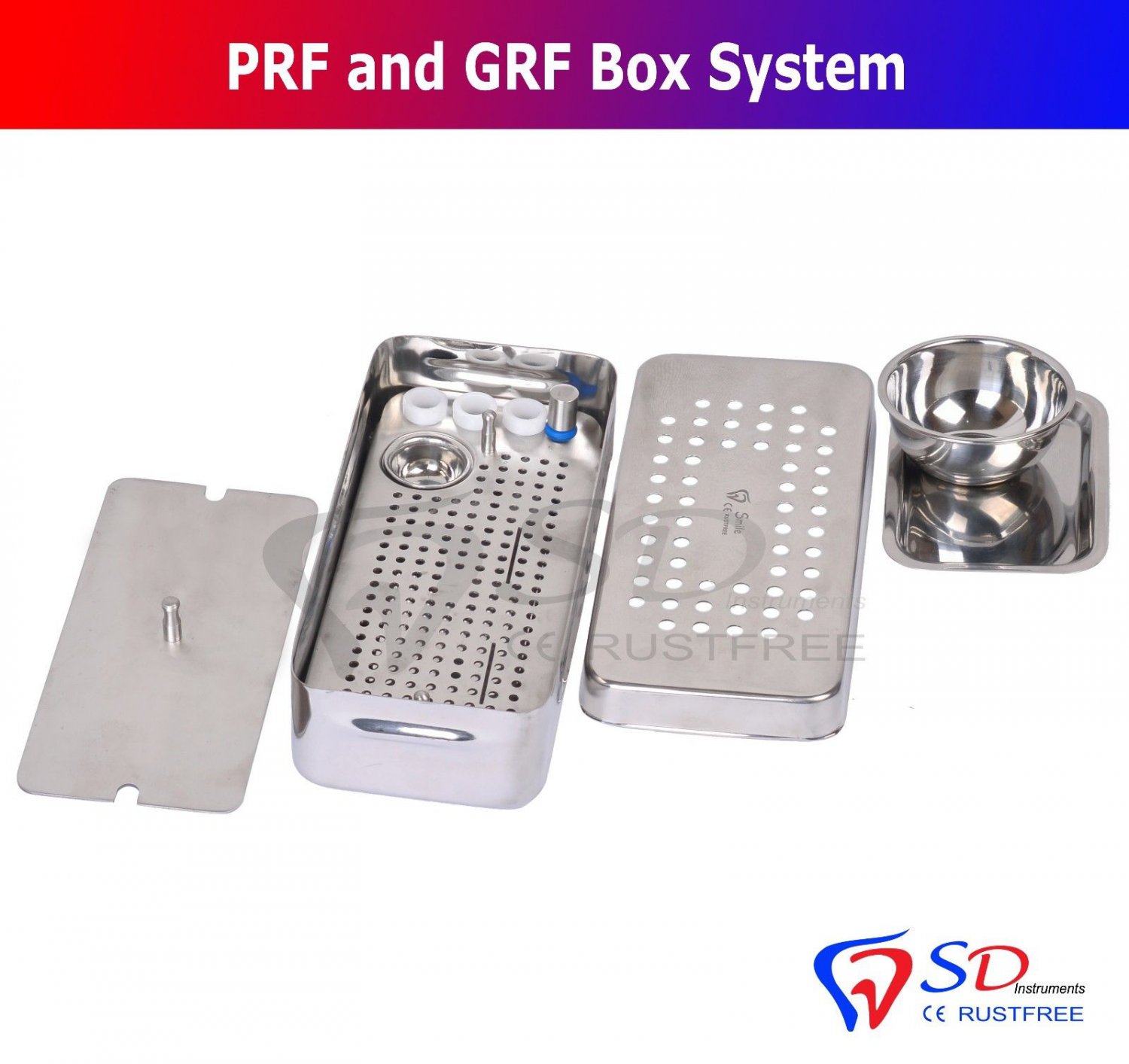 SD0175 PRF & GRF Box Platelet Rich Fibrin System Dental Implants Surgery Instruments