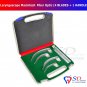 SD0287 Fiber Optic Macintosh Laryngoscope Set With 4 Blades & Handle Diagnostic Set NEW