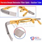 SD0289 Plastic Surgery Ferreira Breast Augmentation Retractor Fiber Optics With Suction