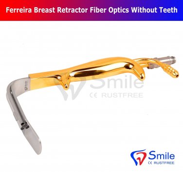 SD0358 Plastic Surgery Ferreira Breast Augmentation Retractor Fiber Optic With Suction